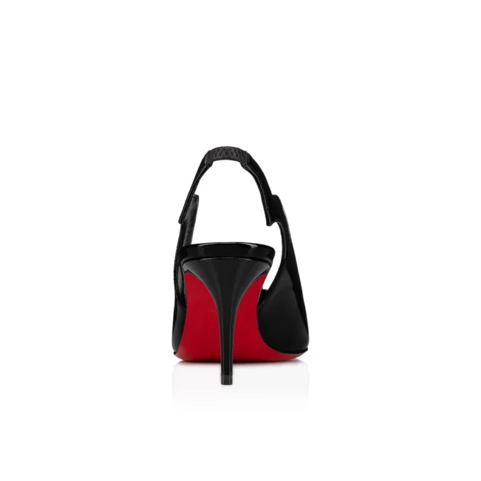 Hot Chick Sling – 70-mm-Slingback-Pumps – Lackkalbsleder – Schwarz – Damen Hot Chick Sling – 70-mm-Slingback-Pumps – Lackkalbsleder – Schwarz – Damen