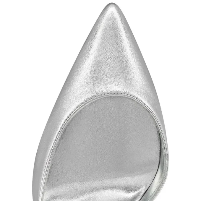 Iriza – 100-mm-Pumps – Laminiertes Nappaleder – Silber – Damen Iriza – 100-mm-Pumps – Laminiertes Nappaleder – Silber – Damen