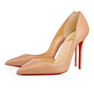 Iriza – 100-mm-Pumps – Nappaleder – Blush – Damen