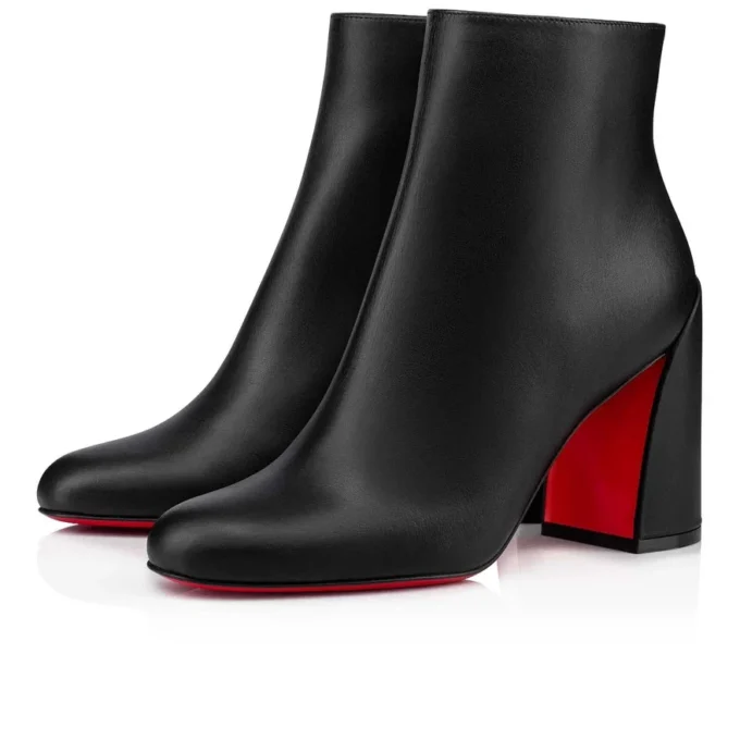 Jane Booty – 85 mm niedrige Stiefel – Kalbsleder – Schwarz – Damen Jane Booty – 85 mm niedrige Stiefel – Kalbsleder – Schwarz – Damen