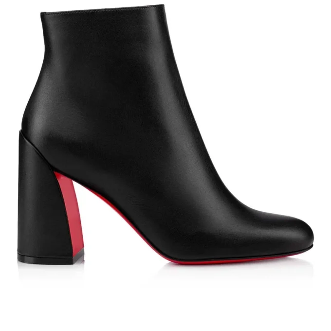 Jane Booty – 85 mm niedrige Stiefel – Kalbsleder – Schwarz – Damen Jane Booty – 85 mm niedrige Stiefel – Kalbsleder – Schwarz – Damen