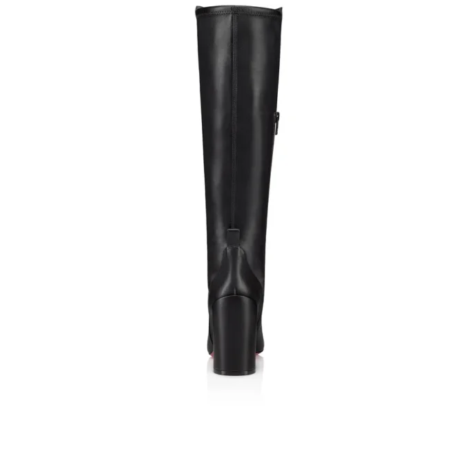 Jane Botta – 85-mm-Stiefel – Kalbsleder und Nappaleder – Schwarz – Damen Jane Botta – 85-mm-Stiefel – Kalbsleder und Nappaleder – Schwarz – Damen