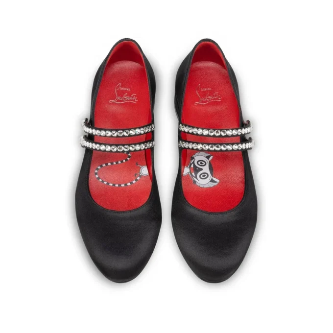 Jane Fille – Ballerinas – Kreppsatin – Schwarz – Kinder Jane Fille – Ballerinas – Kreppsatin – Schwarz – Kinder