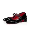 Jane Fille – Ballerinas – Lackkalbsleder – Schwarz – Kinder Jane Fille – Ballerinas – Lackkalbsleder – Schwarz – Kinder