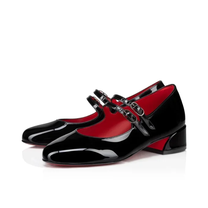 Jane Fille – Ballerinas – Lackkalbsleder – Schwarz – Kinder Jane Fille – Ballerinas – Lackkalbsleder – Schwarz – Kinder