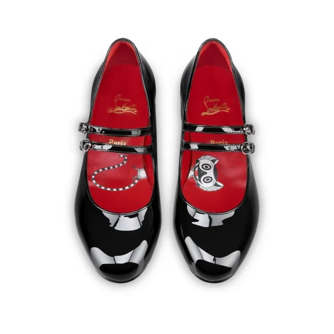 Jane Fille – Ballerinas – Lackkalbsleder – Schwarz – Kinder Jane Fille – Ballerinas – Lackkalbsleder – Schwarz – Kinder