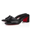 Jane Mule – 55 mm Pantoletten – Lamm-Nappaleder – Schwarz – Damen Jane Mule – 55 mm Pantoletten – Lamm-Nappaleder – Schwarz – Damen