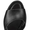 Jane Mule – 55 mm Pantoletten – Lamm-Nappaleder – Schwarz – Damen Jane Mule – 55 mm Pantoletten – Lamm-Nappaleder – Schwarz – Damen