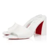 Jane Mule – 85 mm Mules – Lamm-Nappaleder – Bianco – Damen Jane Mule – 85 mm Mules – Lamm-Nappaleder – Bianco – Damen