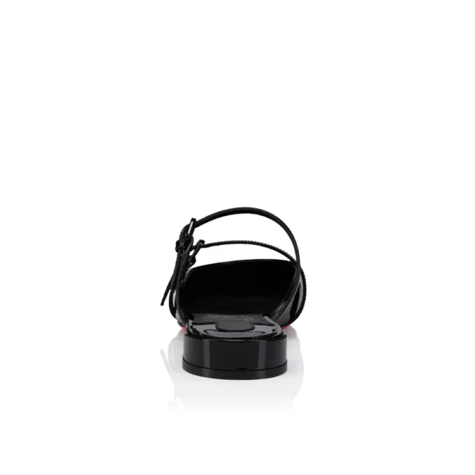 Jane Nina – Pantoletten – Lackkalbsleder – Schwarz – Damen Jane Nina – Pantoletten – Lackkalbsleder – Schwarz – Damen