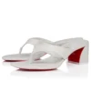 Janetonga – 55-mm-Zehensandalen – Lamm-Nappaleder – Bianco – Damen Janetonga – 55-mm-Zehensandalen – Lamm-Nappaleder – Bianco – Damen