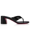 Janetonga – 55-mm-Zehensandalen – Lamm-Nappaleder – Schwarz – Damen Janetonga – 55-mm-Zehensandalen – Lamm-Nappaleder – Schwarz – Damen