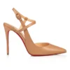 Jenlove – 100-mm-Riemchenpumps – Ziegenleder – Blush – Damen