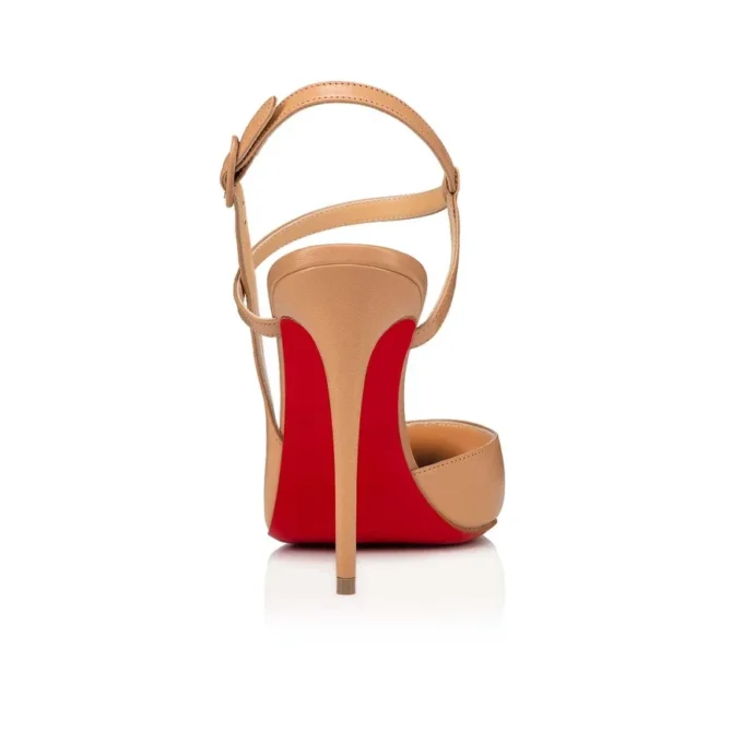 Jenlove – 100-mm-Riemchenpumps – Ziegenleder – Blush – Damen