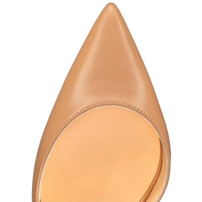 Jenlove – 100-mm-Riemchenpumps – Ziegenleder – Blush – Damen