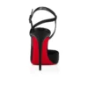 Jenlove – 100-mm-Riemchenpumps – Ziegenleder – Schwarz – Damen
