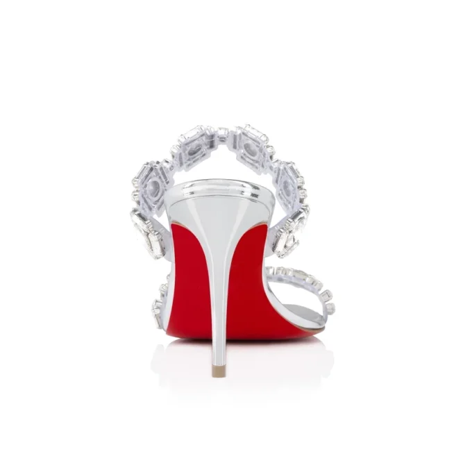 Just Jewel – 85-mm-Sandalen – TPU und laminiertes Kalbsleder – Kristall – Damen Just Jewel – 85-mm-Sandalen – TPU und laminiertes Kalbsleder – Kristall – Damen