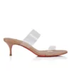 Just Nothing – 55-mm-Pantoletten – TPU und lackiertes Kalbsleder – Blush – Damen Just Nothing – 55-mm-Pantoletten – TPU und lackiertes Kalbsleder – Blush – Damen