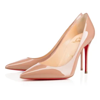 Kate – 100-mm-Pumps – Lackkalbsleder – Blush