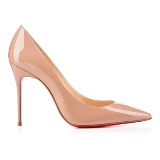 Kate – 100-mm-Pumps – Lackkalbsleder – Blush