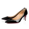 Kate – 70-mm-Pumps – Lackkalbsleder – Schwarz – Damen
