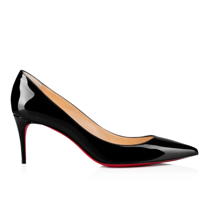 Kate – 70-mm-Pumps – Lackkalbsleder – Schwarz – Damen
