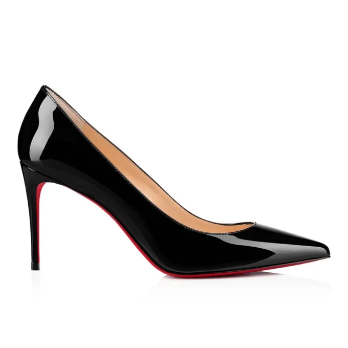 Kate – 85-mm-Pumps – Lackkalbsleder – Schwarz – Damen