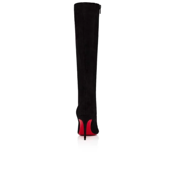 Kate Botta – 85-mm-Stiefel – Veau Velours – Schwarz – Damen Kate Botta – 85-mm-Stiefel – Veau Velours – Schwarz – Damen