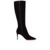 Kate Botta – 85-mm-Stiefel – Veau Velours – Schwarz – Damen Kate Botta – 85-mm-Stiefel – Veau Velours – Schwarz – Damen