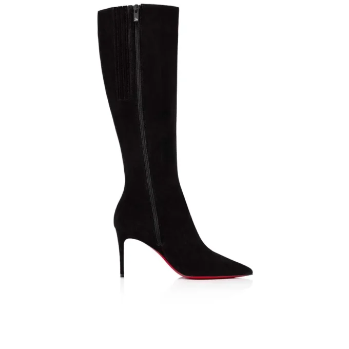 Kate Botta – 85-mm-Stiefel – Veau Velours – Schwarz – Damen Kate Botta – 85-mm-Stiefel – Veau Velours – Schwarz – Damen