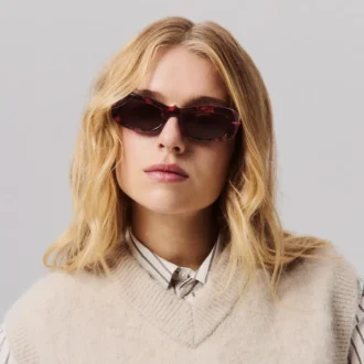 Kate Lb0025 – Sonnenbrille – Acetat – Red Havana
