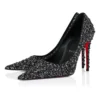 Kate Max Perla – 100-mm-Pumps – Kreppsatin, Strass und Perlen – Schwarz – Damen Kate Max Perla – 100-mm-Pumps – Kreppsatin, Strass und Perlen – Schwarz – Damen