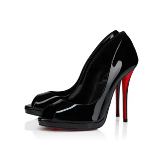 Lady Z – 120-mm-Pumps – Lackkalbsleder – Schwarz – Damen
