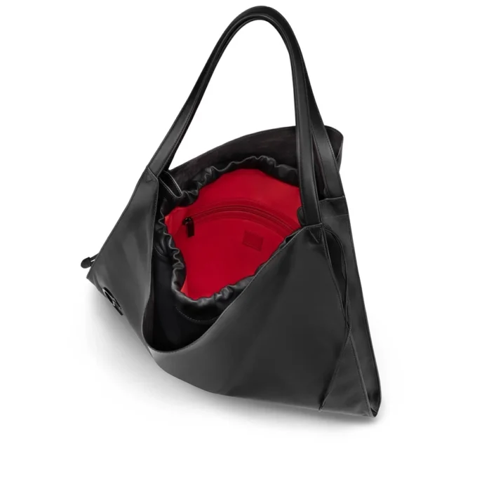 Le 54 – Tote Bag – Nappaleder und Kalbsleder – Schwarz Le 54 – Tote Bag – Nappaleder und Kalbsleder – Schwarz