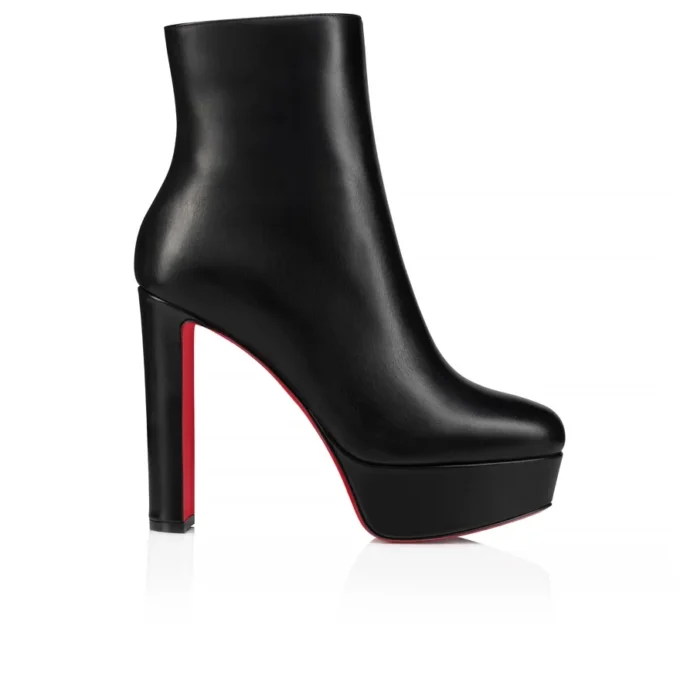 Loo Booty – 100-mm-Stiefel – Kalbsleder – Schwarz – Damen Loo Booty – 100-mm-Stiefel – Kalbsleder – Schwarz – Damen