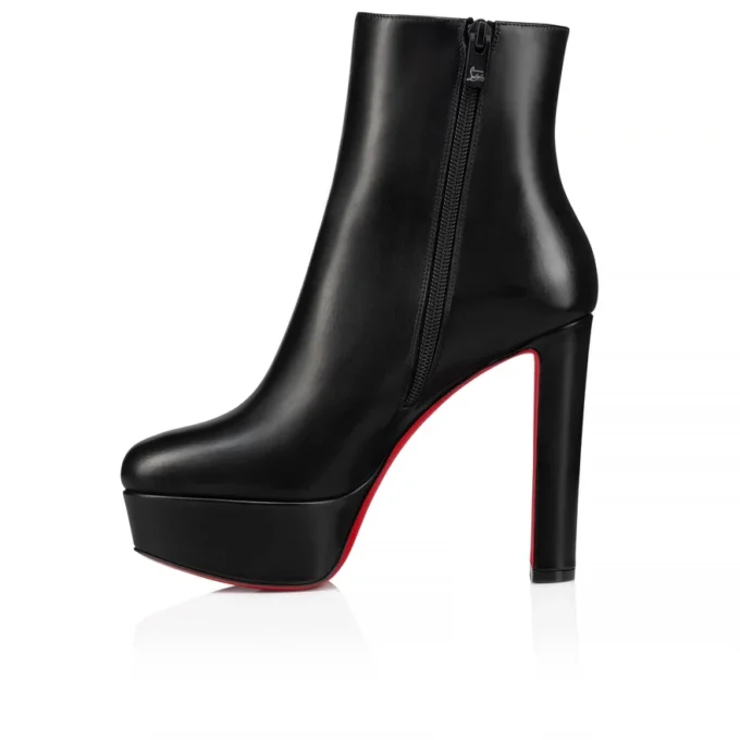 Loo Booty – 100-mm-Stiefel – Kalbsleder – Schwarz – Damen Loo Booty – 100-mm-Stiefel – Kalbsleder – Schwarz – Damen