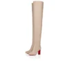 Loo Oberschenkel-Stiefel – 85 mm Oberschenkel-Stiefel – Kalbsleder – Pearl – Damen Loo Oberschenkel-Stiefel – 85 mm Oberschenkel-Stiefel – Kalbsleder – Pearl – Damen
