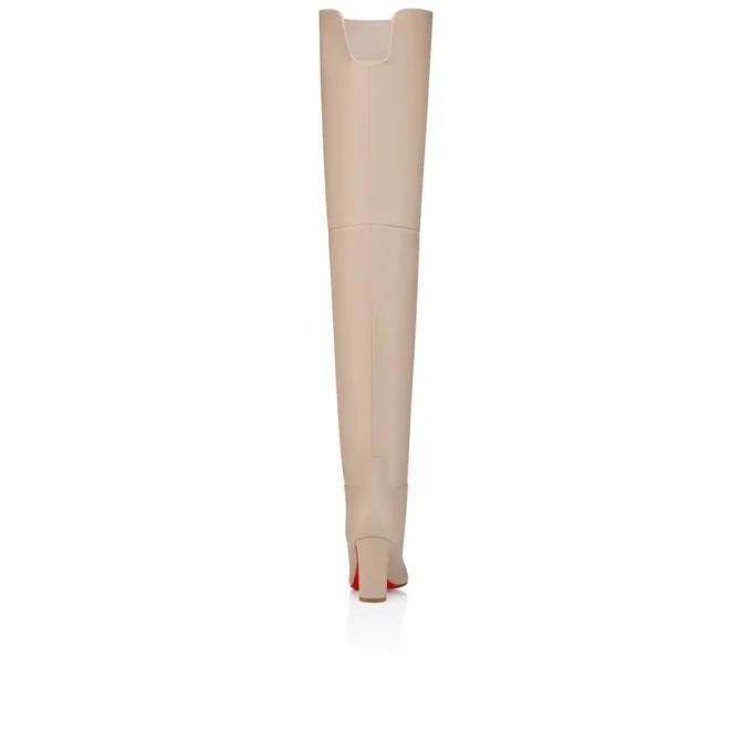Loo Oberschenkel-Stiefel – 85 mm Oberschenkel-Stiefel – Kalbsleder – Pearl – Damen Loo Oberschenkel-Stiefel – 85 mm Oberschenkel-Stiefel – Kalbsleder – Pearl – Damen