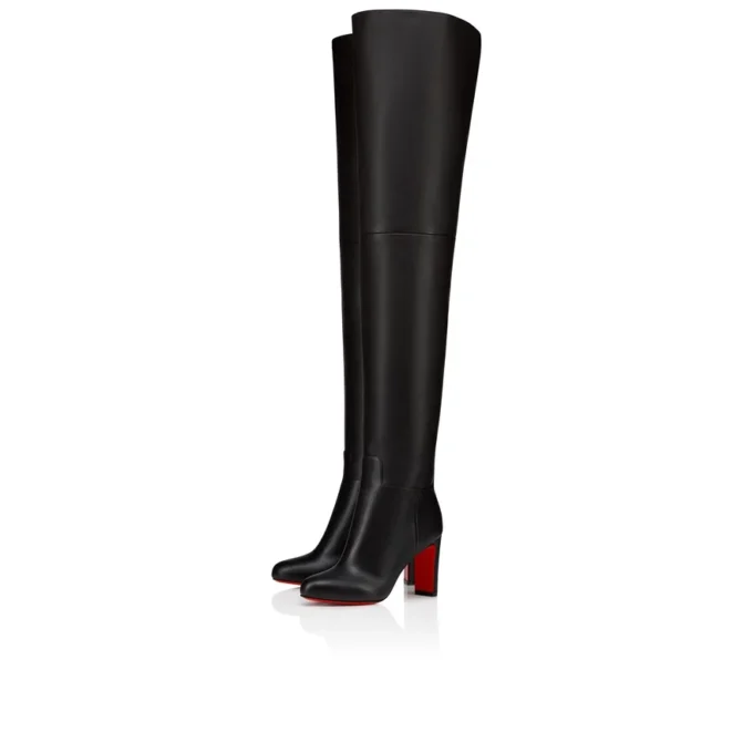 Loo Thigh Boot – 85 mm Overknee-Stiefel – Kalbsleder – Cafa – Damen Loo Thigh Boot – 85 mm Overknee-Stiefel – Kalbsleder – Cafa – Damen