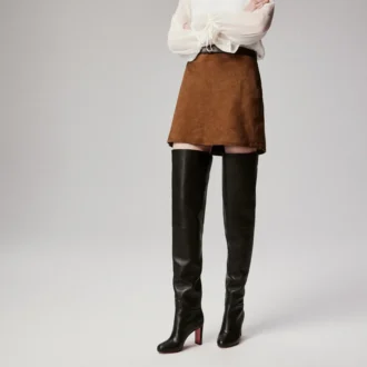 Loo Thigh Boot – 85 mm Overknee-Stiefel – Kalbsleder – Cafa – Damen