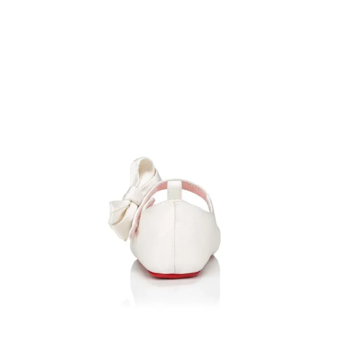 Lou Babe – Ballerinas – Crêpe-Satin – Bianco – Baby Lou Babe – Ballerinas – Crêpe-Satin – Bianco – Baby