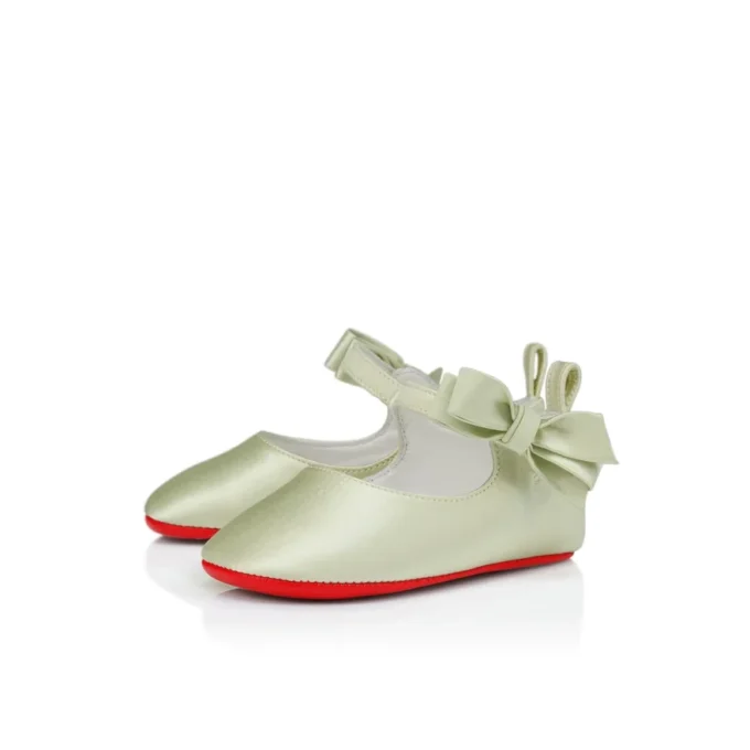 Lou Babe – Ballerinas – Crêpe-Satin – Pastell-Manuka – Baby Lou Babe – Ballerinas – Crêpe-Satin – Pastell-Manuka – Baby