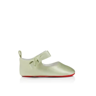 Lou Babe – Ballerinas – Crêpe-Satin – Pastell-Manuka – Baby