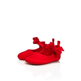 Lou Babe – Ballerinas – Krepp-Satin – Loubi – Baby