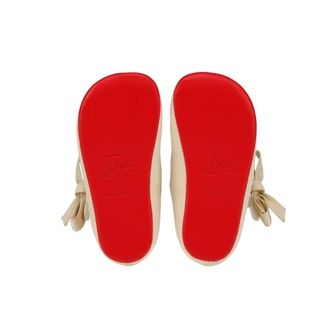 Lou Babe – Ballerinas – Krepp-Satin – Pastellbeige – Baby Lou Babe – Ballerinas – Krepp-Satin – Pastellbeige – Baby