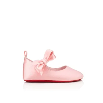Lou Babe – Ballerinas – Krepp-Satin – Rosy – Baby