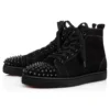 Lou Spikes – High-Top-Sneaker – Wildleder und Spikes – Schwarz – Herren Lou Spikes – High-Top-Sneaker – Wildleder und Spikes – Schwarz – Herren