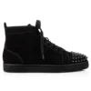 Lou Spikes – High-Top-Sneaker – Wildleder und Spikes – Schwarz – Herren Lou Spikes – High-Top-Sneaker – Wildleder und Spikes – Schwarz – Herren