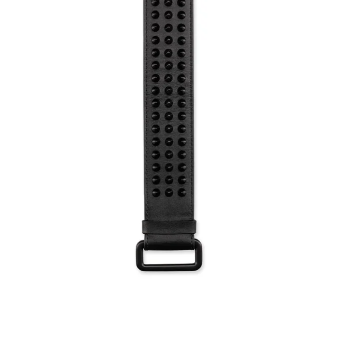 Loubi – Gürtel – Kalbsleder und Spikes – Schwarz Loubi – Gürtel – Kalbsleder und Spikes – Schwarz