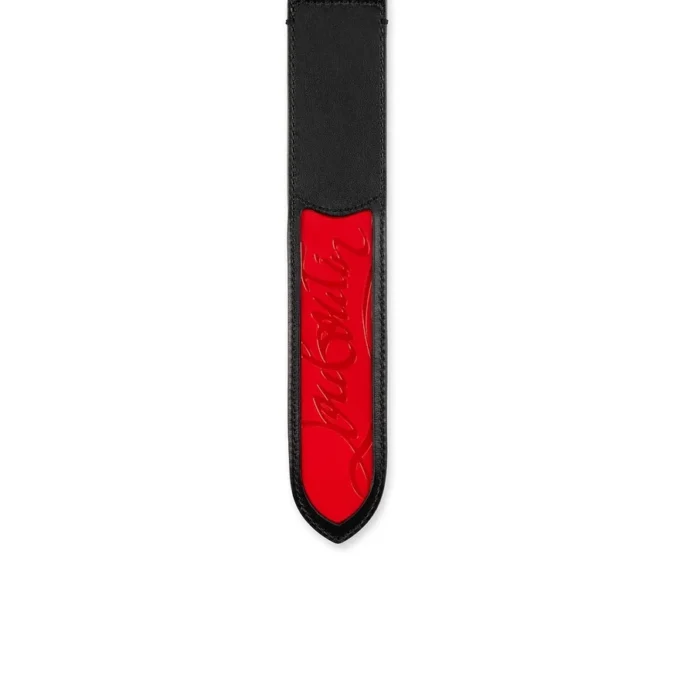 Loubi – Gürtel – Kalbsleder und Spikes – Schwarz Loubi – Gürtel – Kalbsleder und Spikes – Schwarz